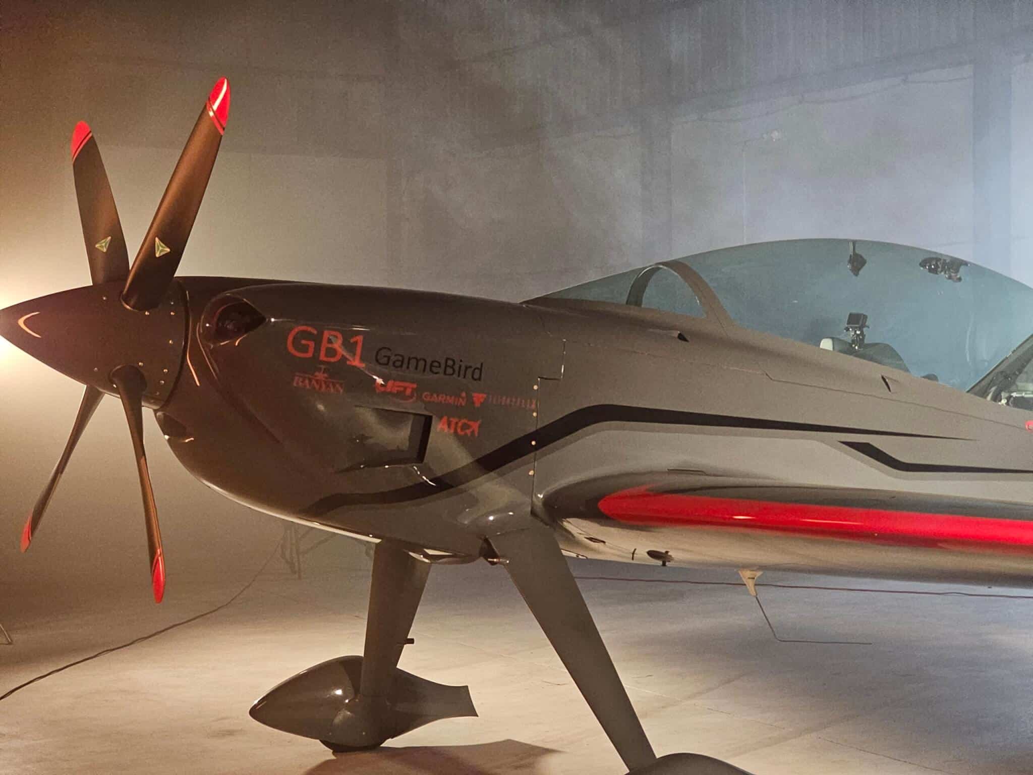 Aircraft with sleek design and advanced aerodynamics.