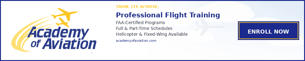 academy of aviation banner - Part 61 vs Part 141 Flight Training: Which Path Is Right for You?