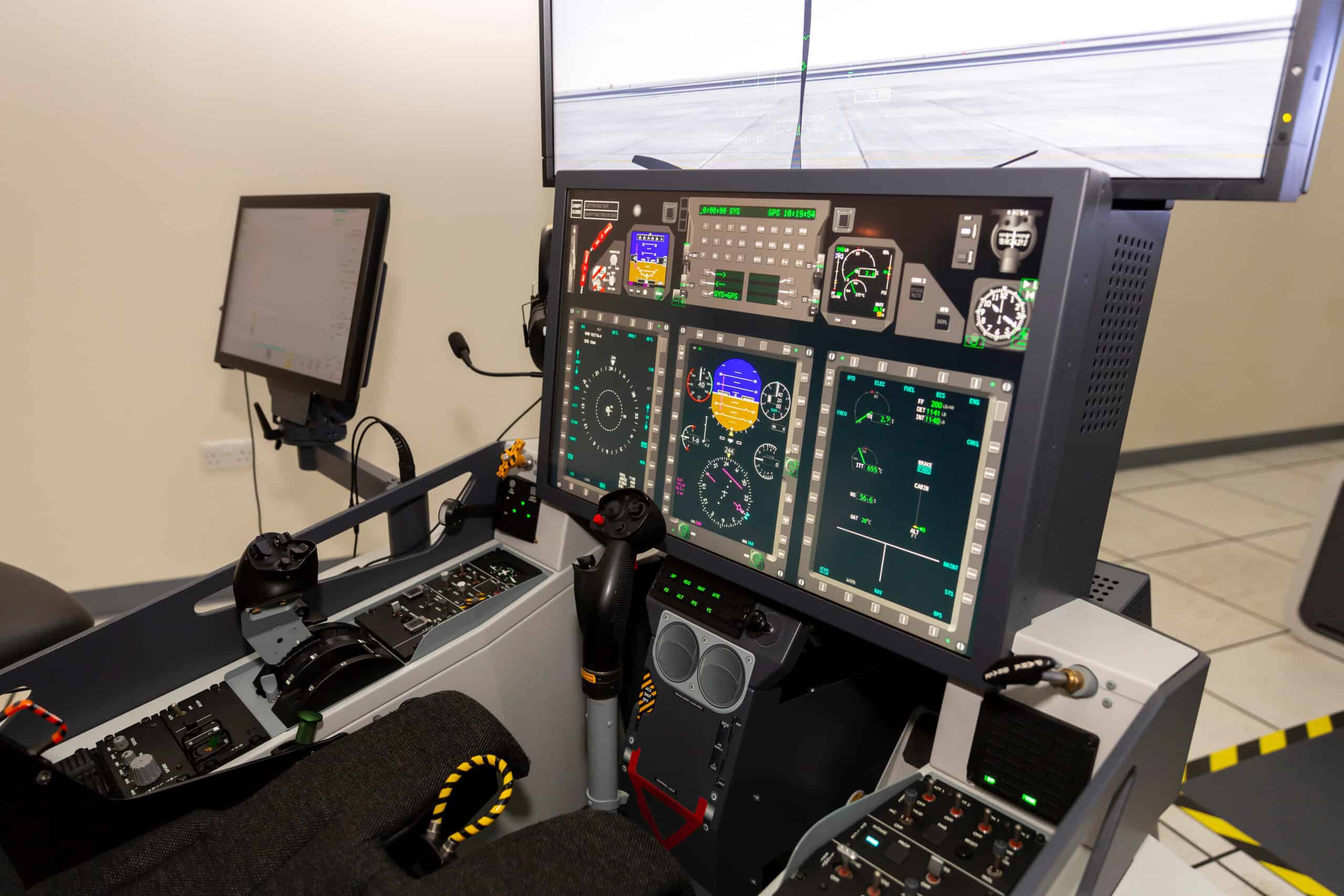 pilot reviewing instrument proficiency check ACS task areas in cockpit
