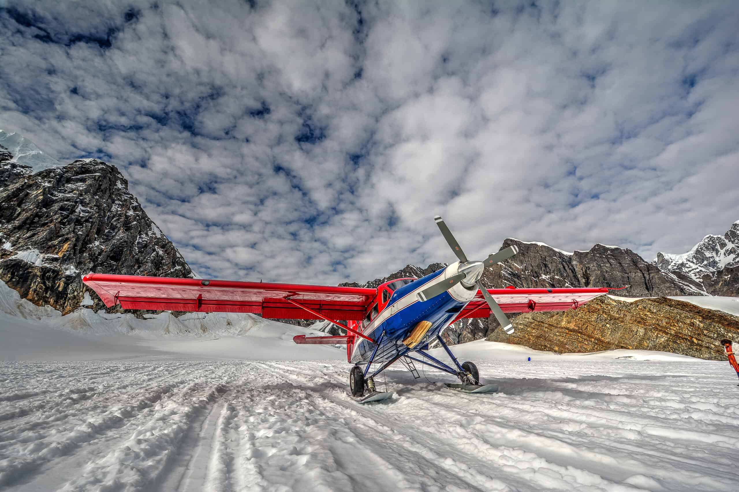 backcountry flying safety wilderness Alaska scene