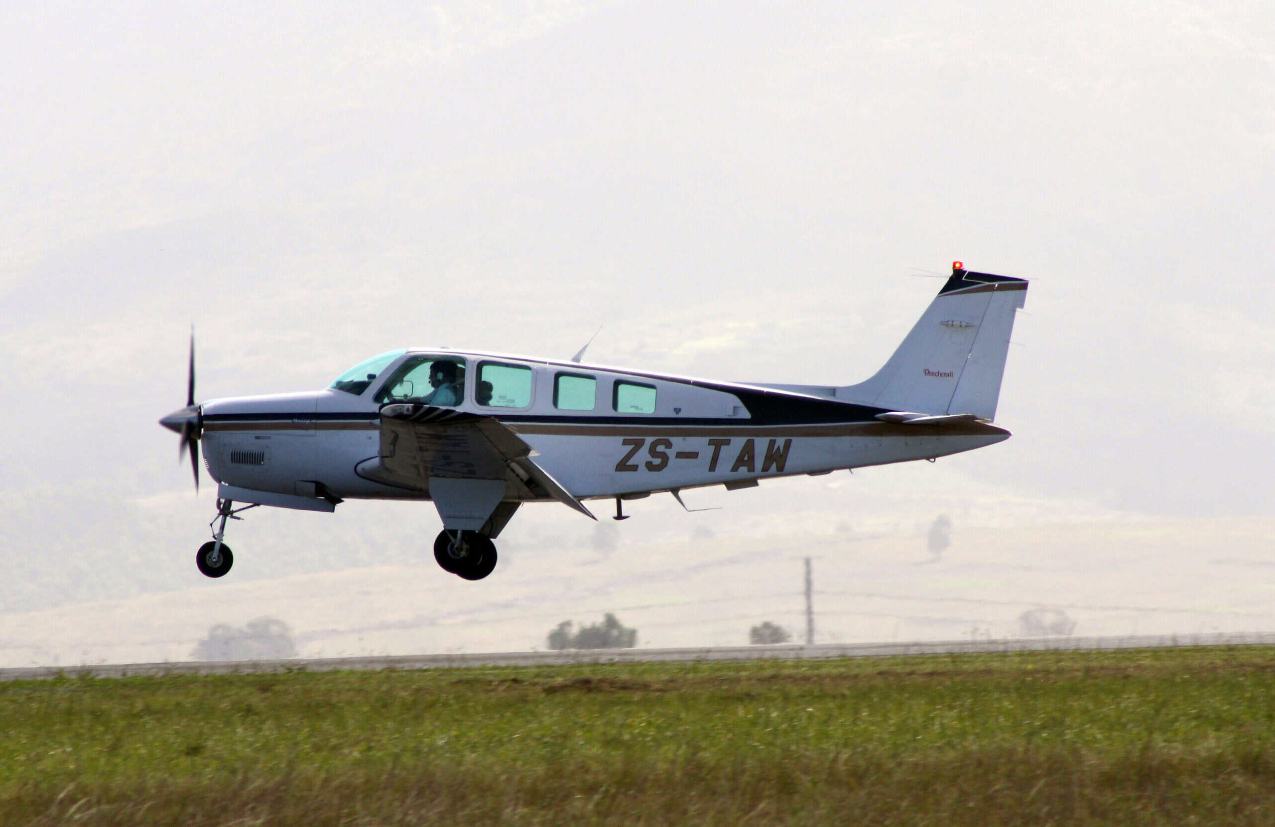 Beechcraft Bonanza A36 — the six-seat stretched fuselage variant