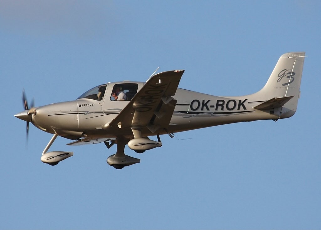 Cirrus SR22 G3 GTS exterior — the SR G7+ carries forward the composite airframe and clean lines that made the SR22 the best-selling piston single in the world