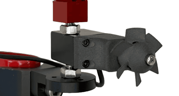 Flight Flix AirFoil Generator aviation camera mount components with turbine and USB-C cable