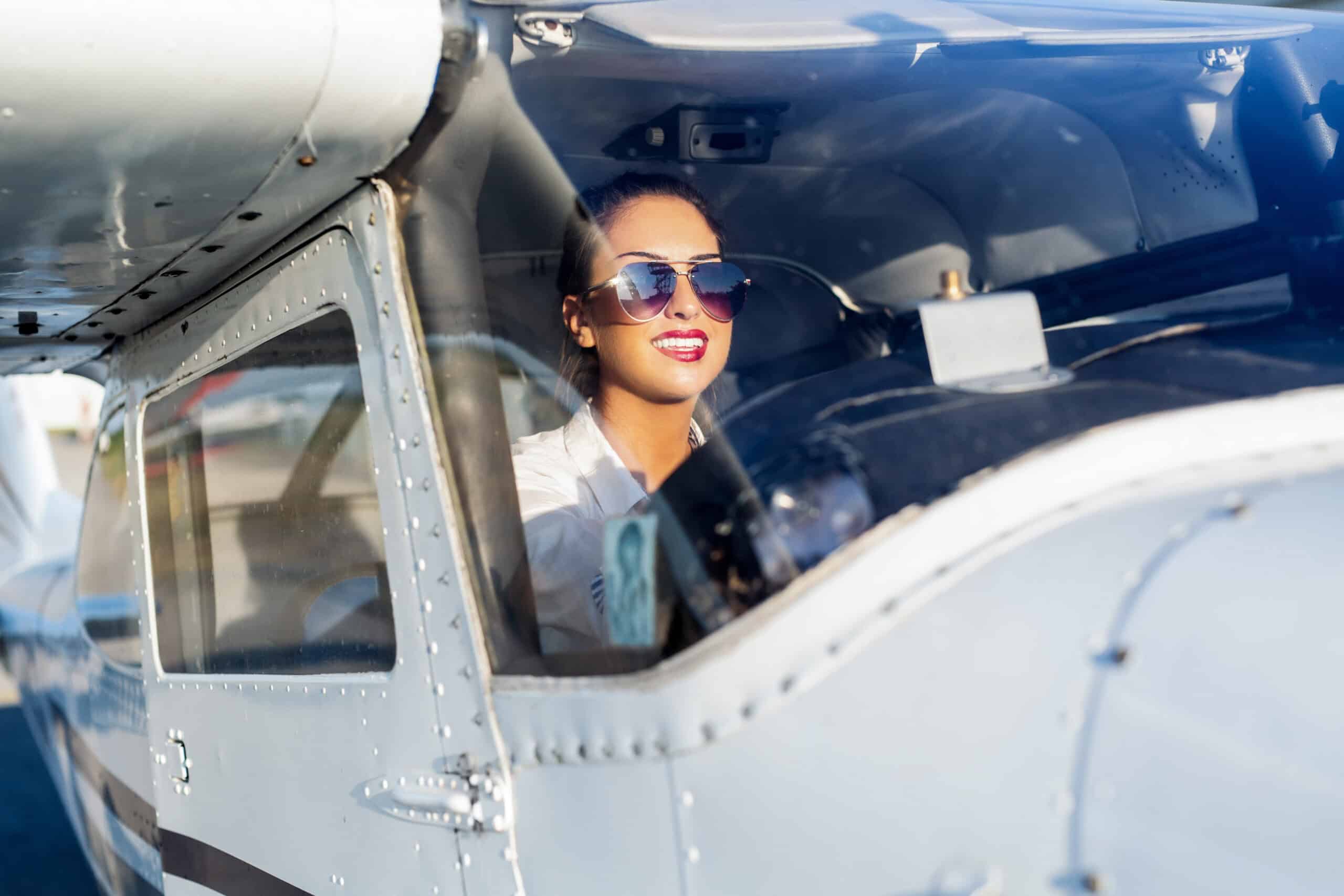 FAA ramp check female pilot preflight compliance documents