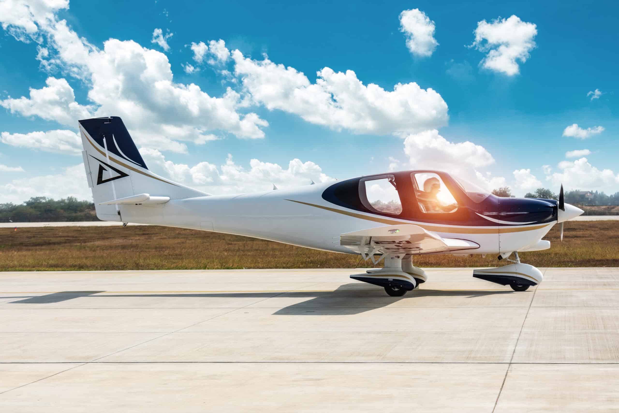 GA aircraft taxiing for departure — the moment to lock in loss of control prevention plans