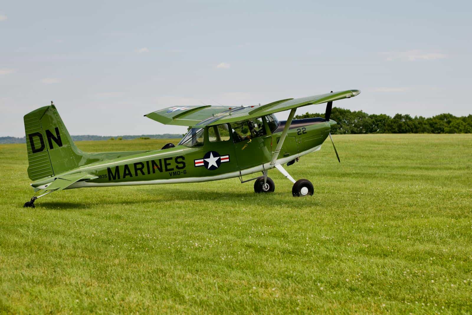 Cessna 172 on a quiet GA airfield