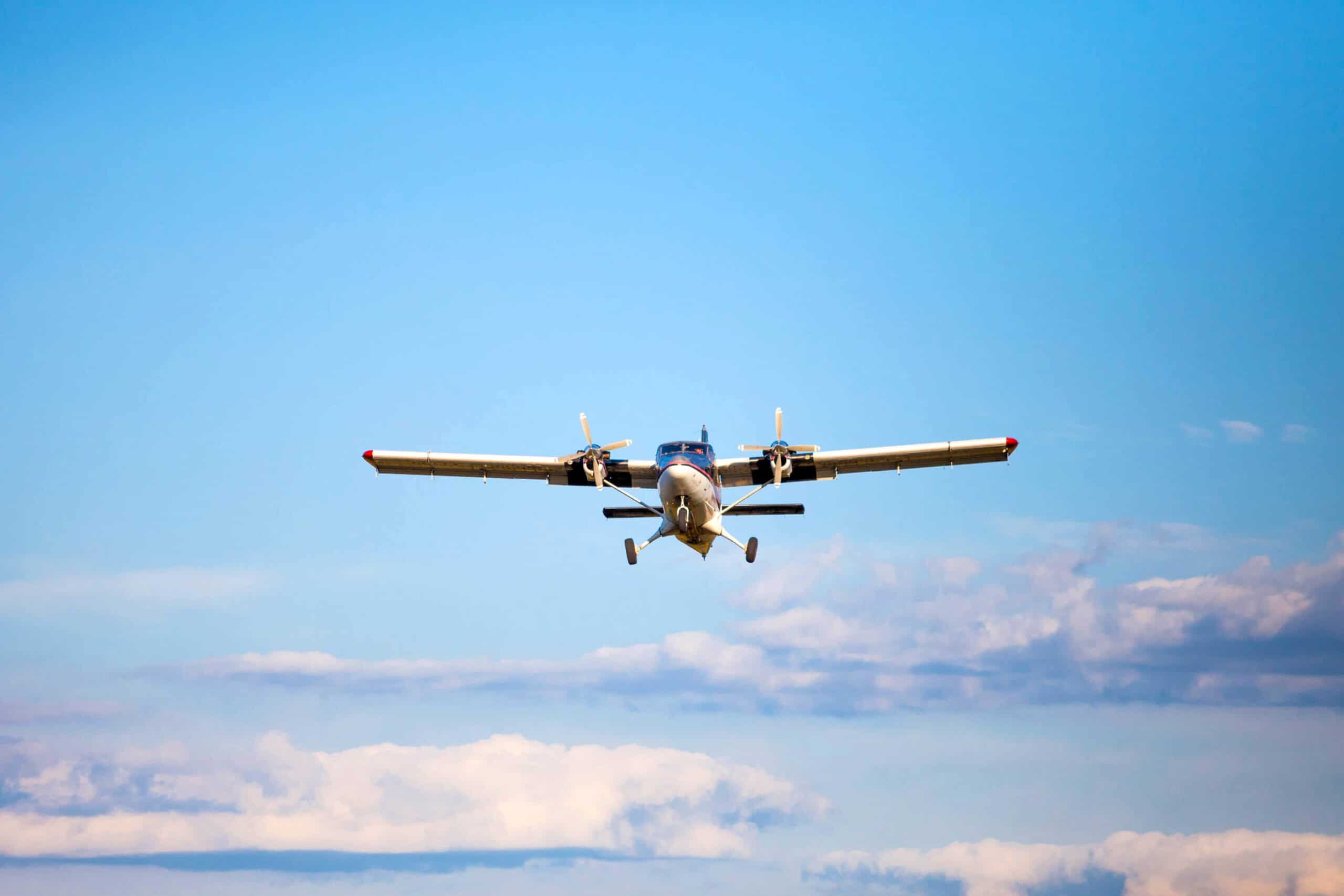 Small Plane Landing Approach 1