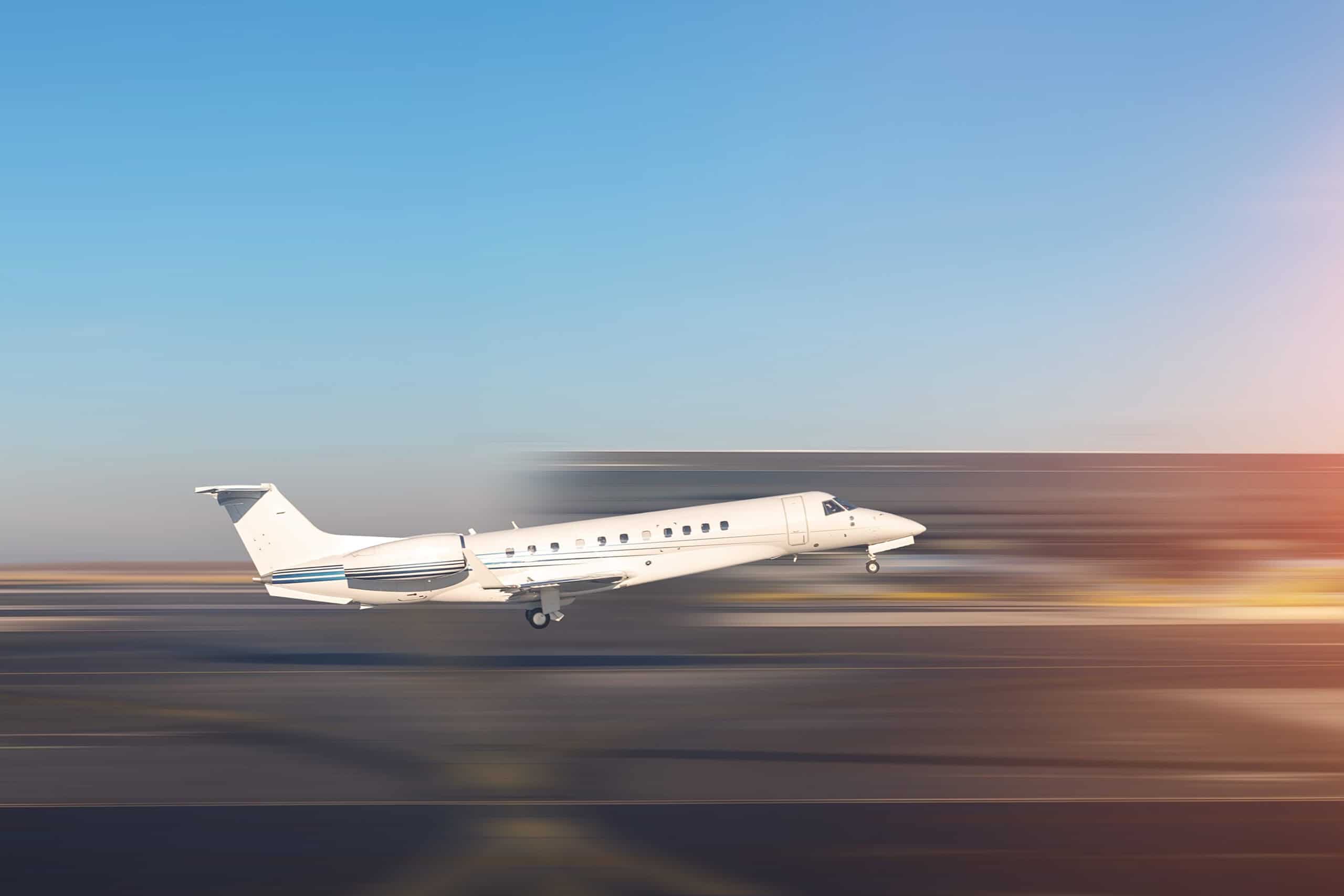 Beechcraft Denali turboprop aircraft on runway