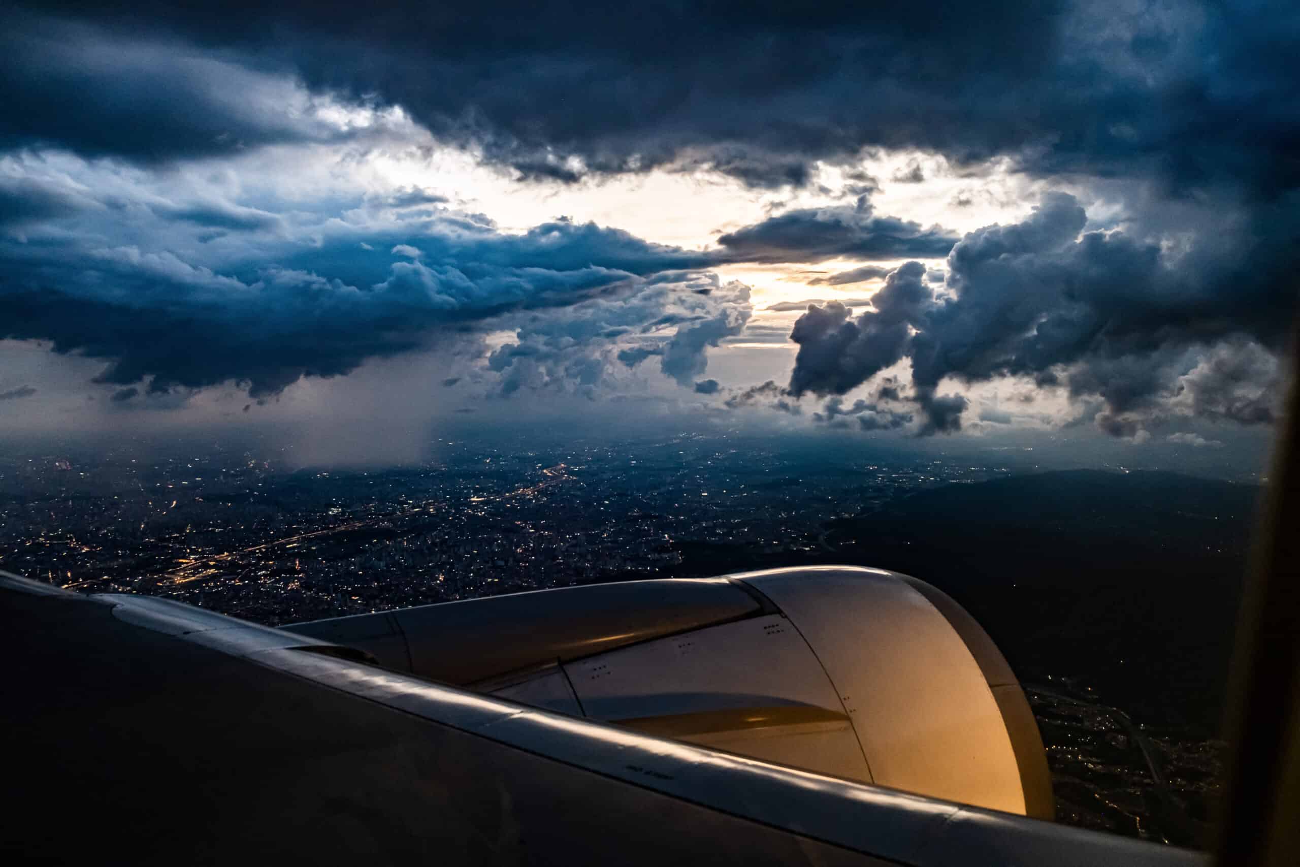 Reading AIRMETs and SIGMETs becomes a Convective SIGMET decision when storm clouds line the route