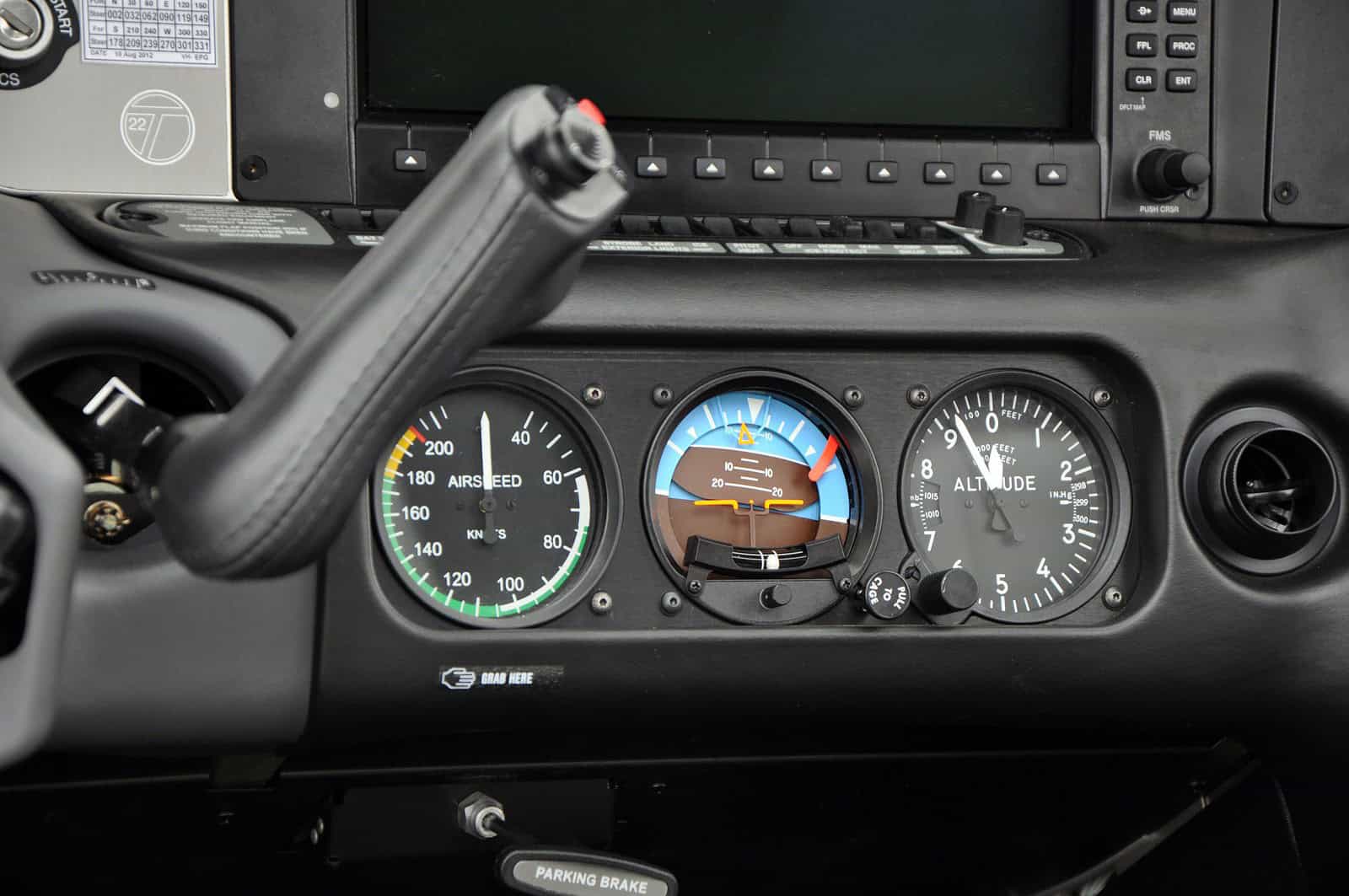 Cirrus SR22T general aviation piston single in flight during instrument approach