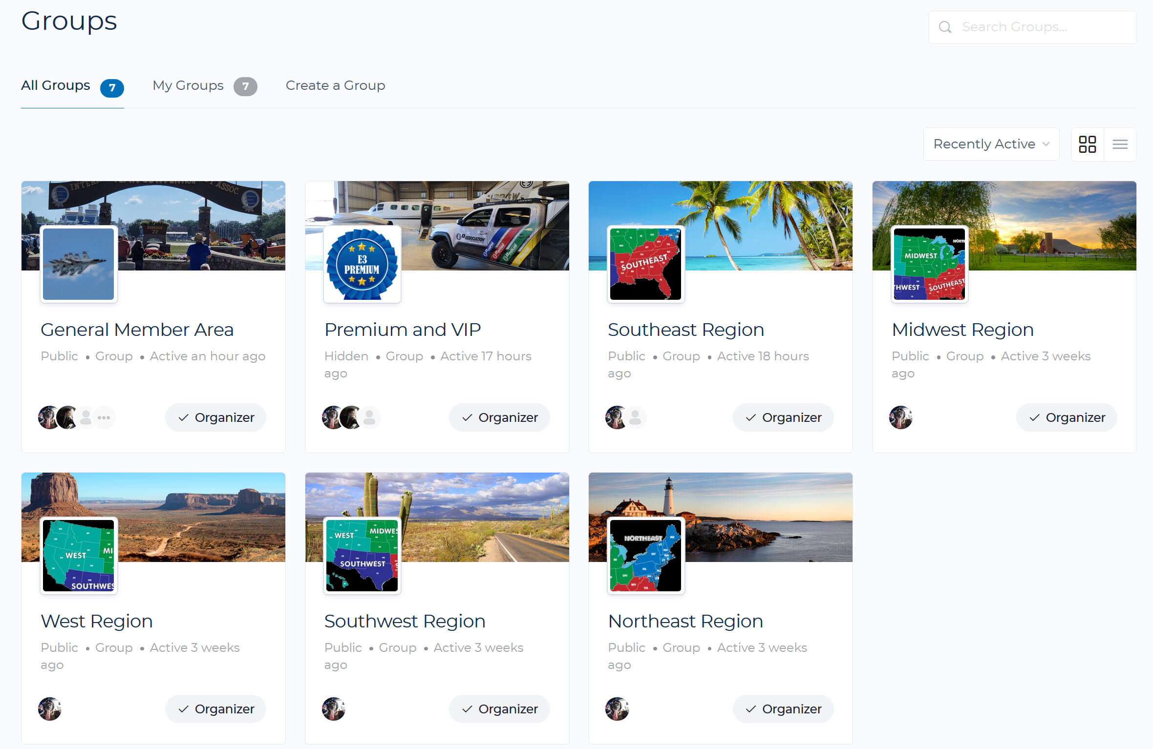 E3 Aviation groups