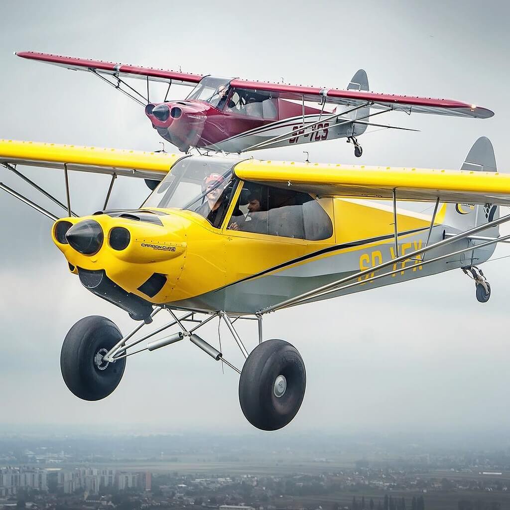 Throwback to a fantastic flying adventure in Poland last year, when the @cubcrafters Carbon Cub firmly planted itself at the top of my favorite airplane list. ✈️ #pilotlife #tbt