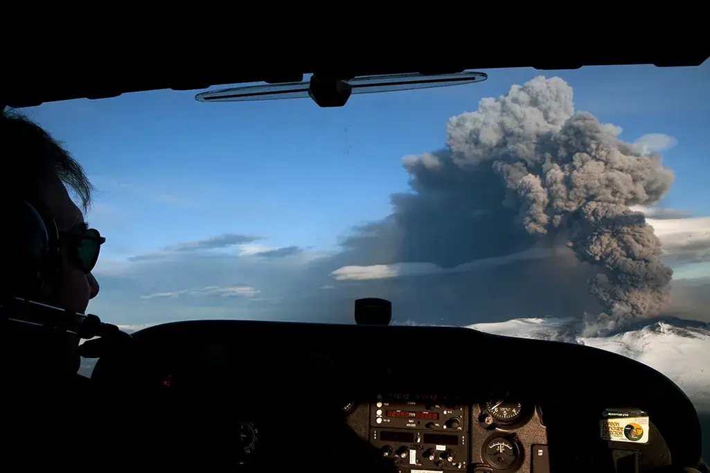 weather plays a critical role in aviation, influencing every phase of flight from takeoff to landing, iceland ash