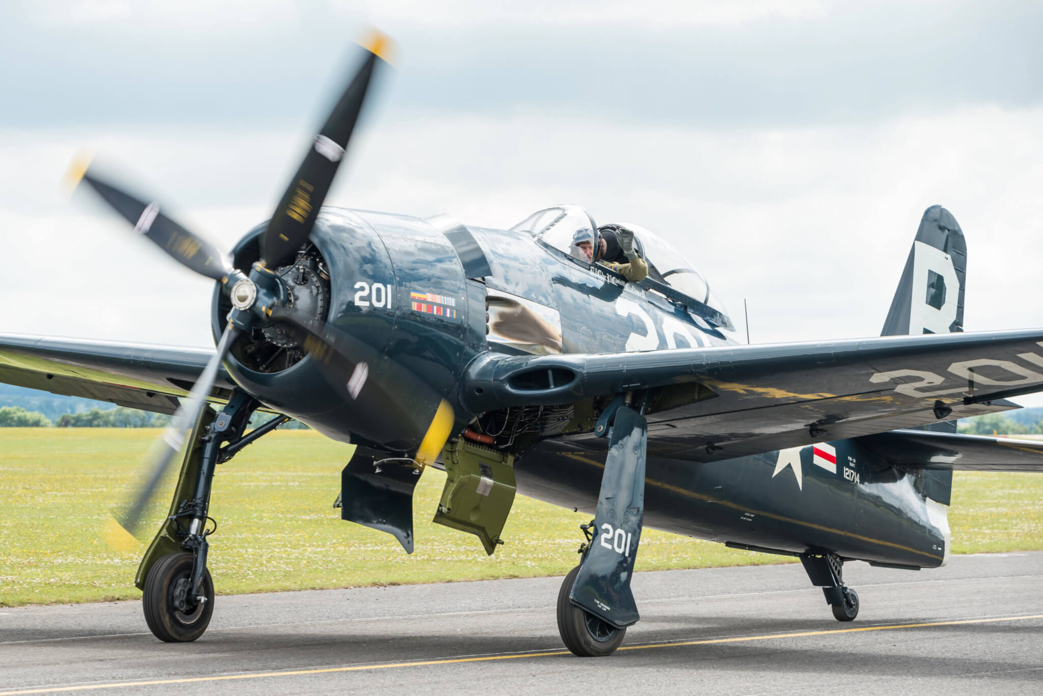 Grumman Bearcat vintage aircraft